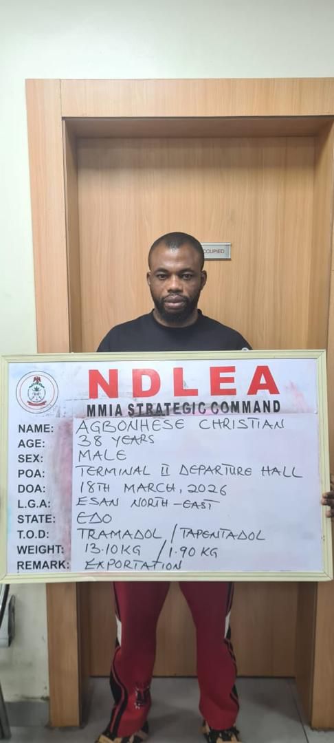 NDLEA intercepts opioids, meth in carton walls, winter jackets, cream at Lagos airport (videos/photos)